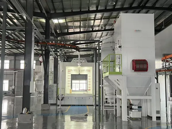 Cyclone recovery unit and explosion-proof filtration — partner factory, Changzhou, China