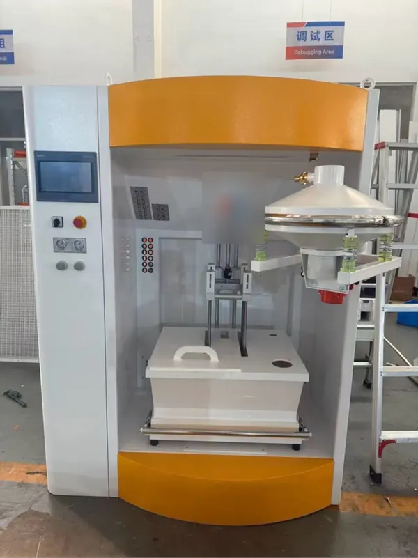 Powder supply centre and spraying station — partner factory, Changzhou, China